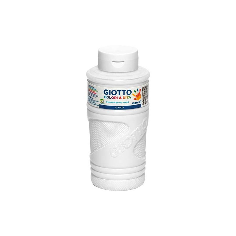 COLORI DITA GIOTTO 750 ml. - BIANCO