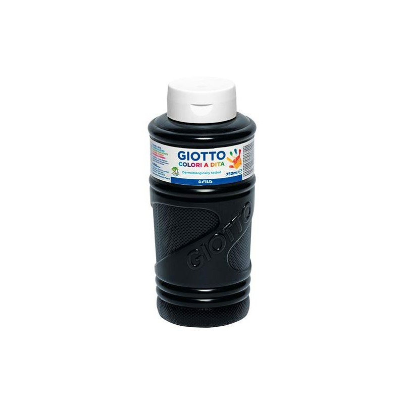 COLORI DITA GIOTTO 750 ml. - NERO