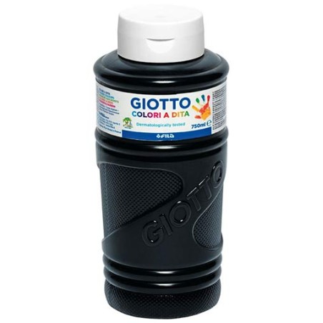 COLORI DITA GIOTTO 750 ml. - NERO