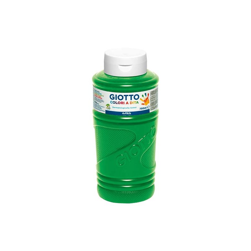 COLORI DITA GIOTTO 750 ml. - VERDE