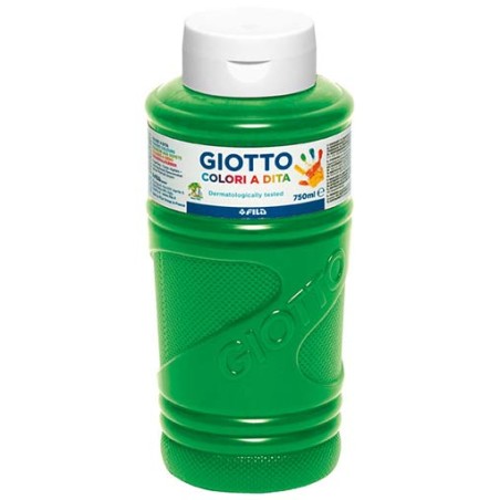 COLORI DITA GIOTTO 750 ml. - VERDE