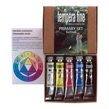 COLORI TEMPERA MAIMERI ML.20 - SET 5 TUBI