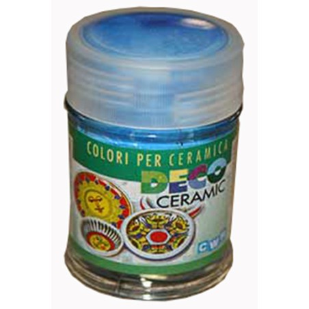 COLORI X CERAMICA 35 ml.- CYAN