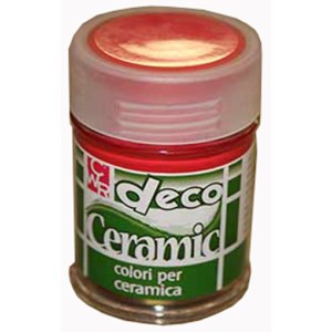 COLORI X CERAMICA 35 ml.- ROSSO