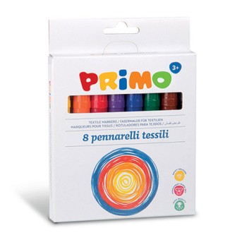 PENNARELLI MAXI PER TESSUTO 6 COL.