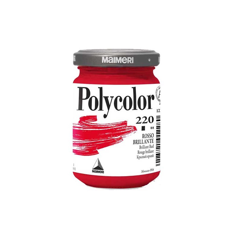 POLYCOLOR ML.140 - ROSSO BRILL.