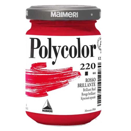 POLYCOLOR ML.140 - ROSSO BRILL.