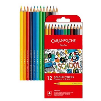 CARAN D'ACHE SWISS 12 ACQUARELLE