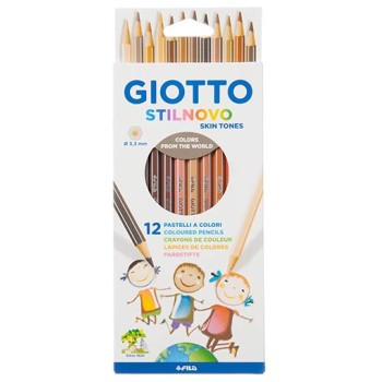 MATITE COLORI VISO GIOTTO 12 Col.