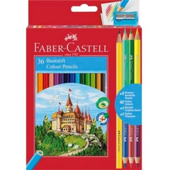 PASTELLI FABER CASTELL ECO 36 COL.