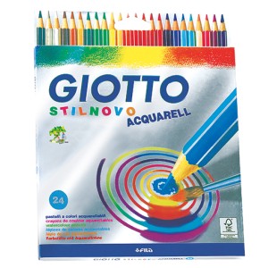 PASTELLI GIOTTO ACQUARELLABILI 24 PZ.