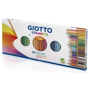 PASTELLI GIOTTO STILNOVO 50 col.