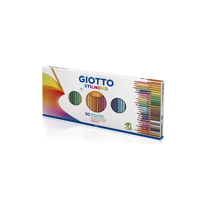 PASTELLI GIOTTO STILNOVO 50 col.