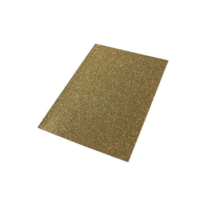 GOMMA CREPLA GLITTER 40x60 - ORO