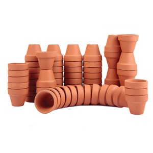 VASETTO TERRACOTTA Ø 5 cm.- pz.10