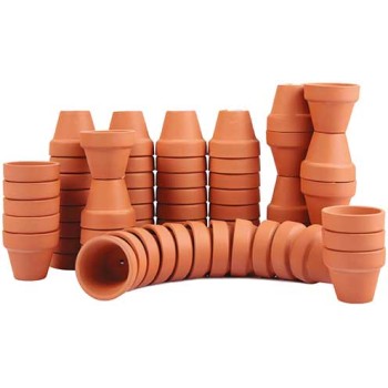 VASETTO TERRACOTTA Ø 7 cm.- pz.10