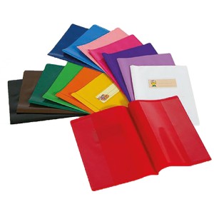 COPERTINA QUADERNO A5 PVC  ROSSA