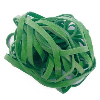 ELASTICI FETTUCCIA VERDE Ø cm.10 gr.500