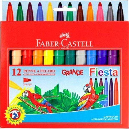 PENNARELLI JUMBO FABER-CASTELL 12 col.