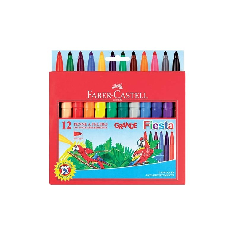 PENNARELLI JUMBO FABER-CASTELL 24 col.