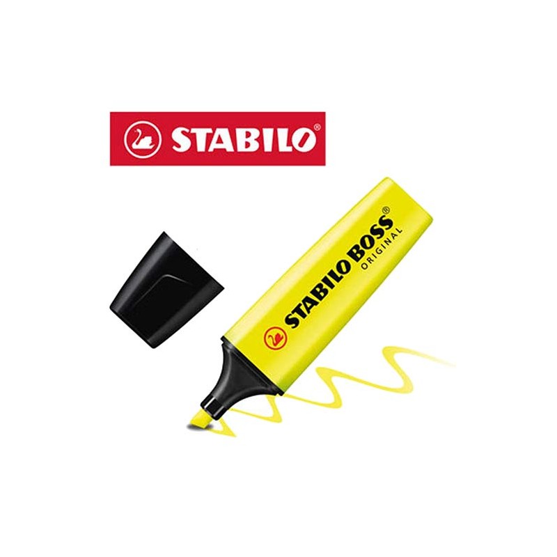 EVIDENZIATORE STABILO BOSS - GIALLO