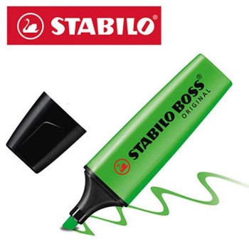 EVIDENZIATORE STABILO BOSS - VERDE