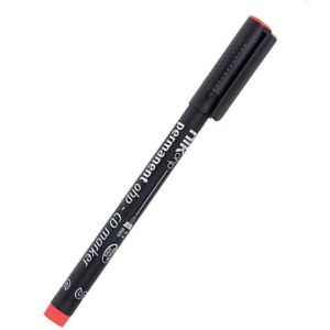 MARKER PERMANENT S 0,4 - ROSSO