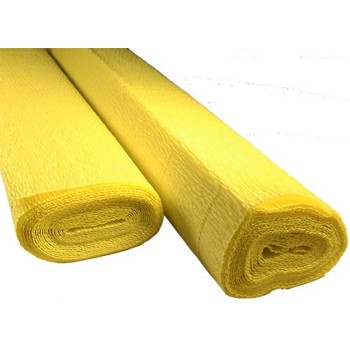 CARTA CRESPA 50x250 gr.140 - GIALLO