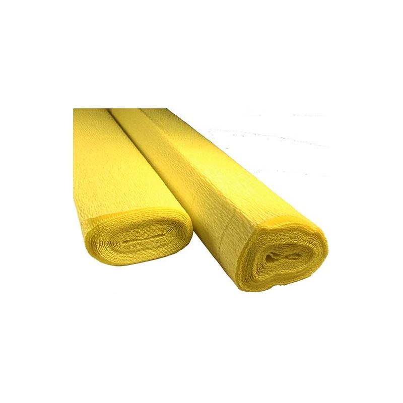 CARTA CRESPA 50x250 gr.140 - GIALLO