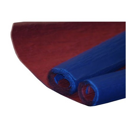 CRESPA BICOLOR gr.160 150x70 ROSSO/BLU