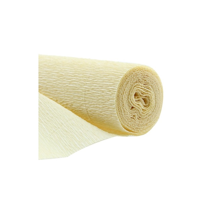 CARTA CRESPA 50x250 gr.40 - CREMA