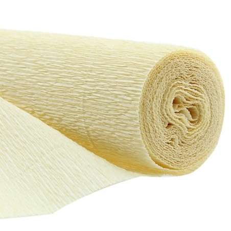 CARTA CRESPA 50x250 gr.40 - CREMA