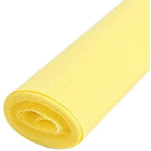 CARTA CRESPA 50x250 gr.40 - GIALLINO TENUE