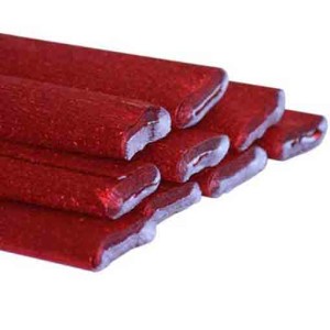 CRESPA METALLIZZATA 50x150 gr.60 - ROSSO