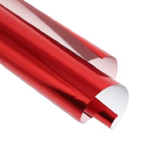 CARTA ALLUMINIO cm. 50x200 - Rosso