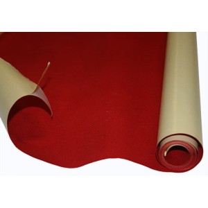 CARTA VELLUTO ADES. cm.200x50 - ROSSO