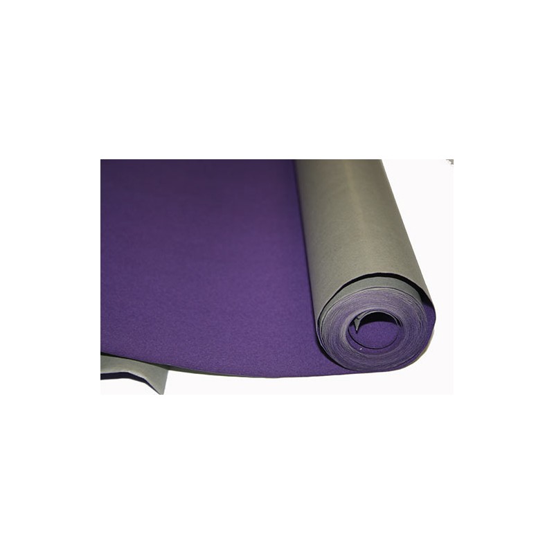 CARTA VELLUTO cm.70x2,5 mt.- VIOLA