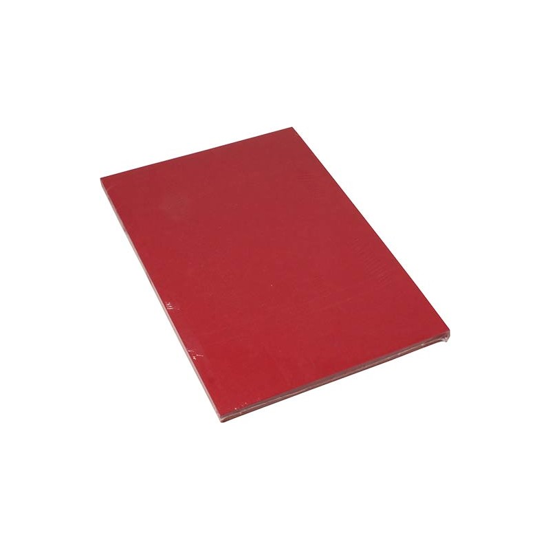 CARTONCINO A4 Gr.200 ff.50 - ROSSO GRANATA