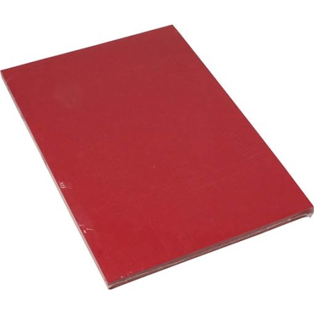 CARTONCINO A4 Gr.200 ff.50 - ROSSO GRANATA