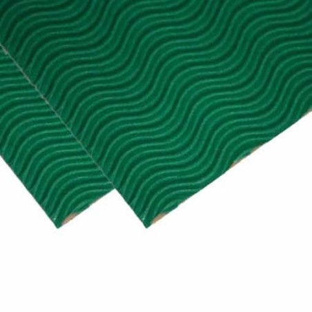 CARTONE ONDA MARE 50x70 - VERDE