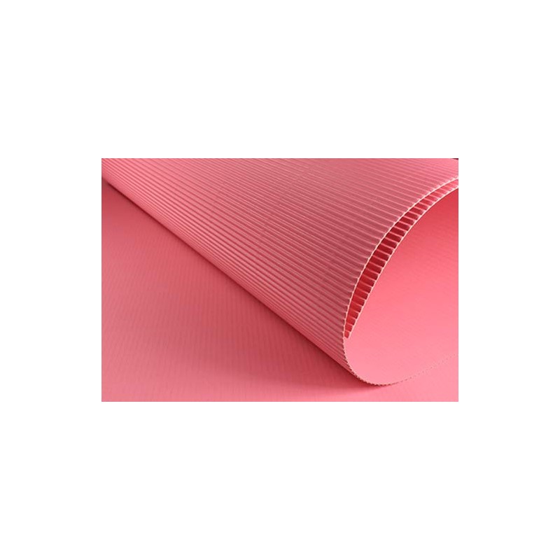 CARTONE ONDULATO 50x70 - ROSA