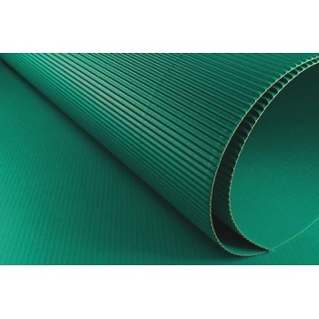 CARTONE ONDULATO 50x70 - VERDE