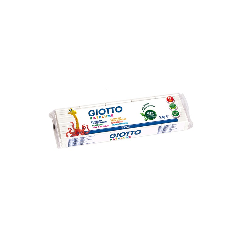 PLASTILINA PATPLUME gr.350 - BIANCO