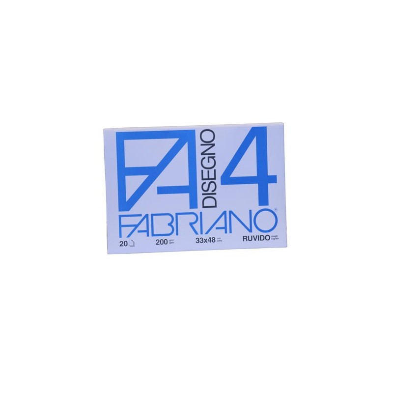 BLOCCO FABRIANO F4 33x48 gr.200 ff.20 Ruvido