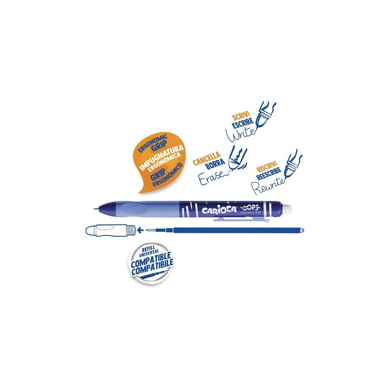 PENNA CANCEL SCATTO CARIOCA - BLU