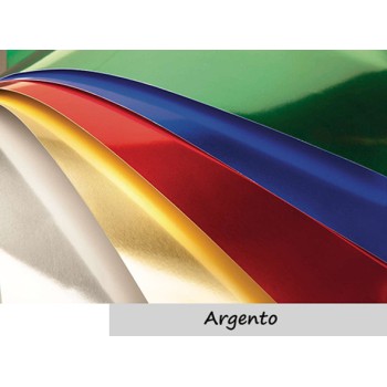 CARTONCINO ALLUMINIO 50x65 ARGENTO