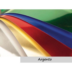 CARTONCINO ALLUMINIO 50x65 ARGENTO