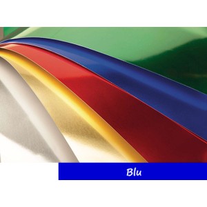 CARTONCINO ALLUMINIO 50x65 BLU