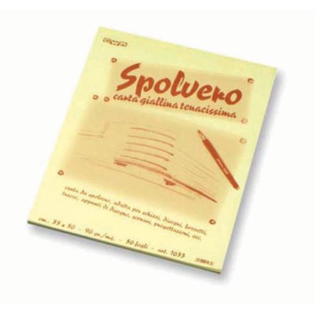 CARTA SPOLVERO 35x50 Gr.90 Fg.50