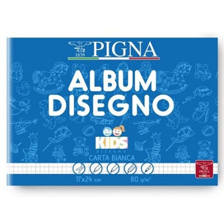 ALBUM KIDS PIGNA 17X24 BIANCO